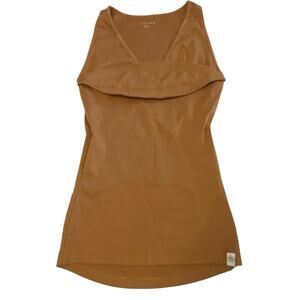 Lalabu Women's Camel Brown Carrier Tank Top